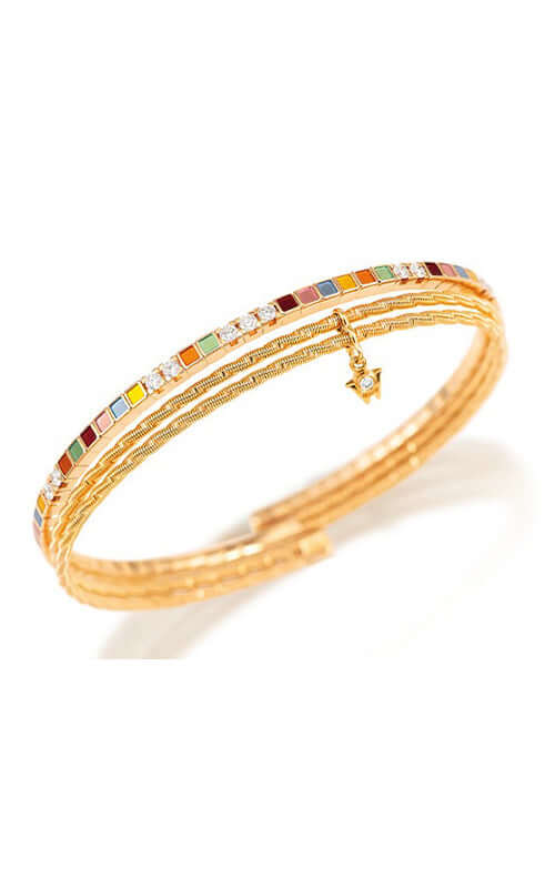 Wellendorff Embrace Me Golden Rainbow Bracelet Yellow Gold 304800-GG
