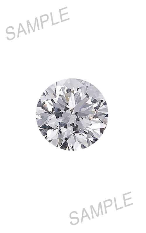 Bandiera Jewellers 0.53 Carat Round Brilliant Cut Diamond (VVS-2 H)