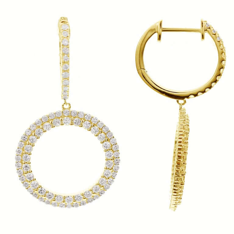Bandiera Jewellers Diamond Earrings 1.50ct AER-16710-Y
