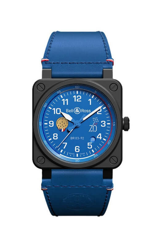 Bell & Ross BR-03 Patrouille de France BR0392-PAF7-CE/SCA