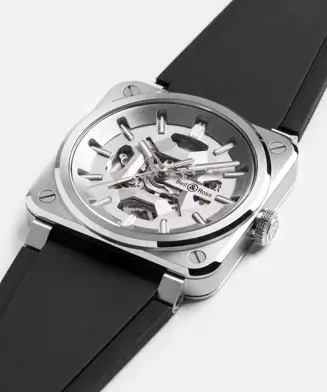 Bell & Ross BR-03 Skeleton Grey Steel BR03A-GR-SKST/SRB - Image 2