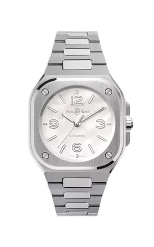 Bell & Ross BR-05 36mm Mother of Pearl Steel BR05A-S-MP-ST/SST