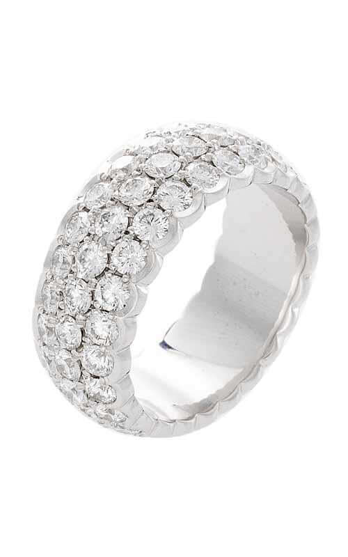 Bandiera Jewellers Wedding Band White Gold 3.50ct. Pave` - Image 2