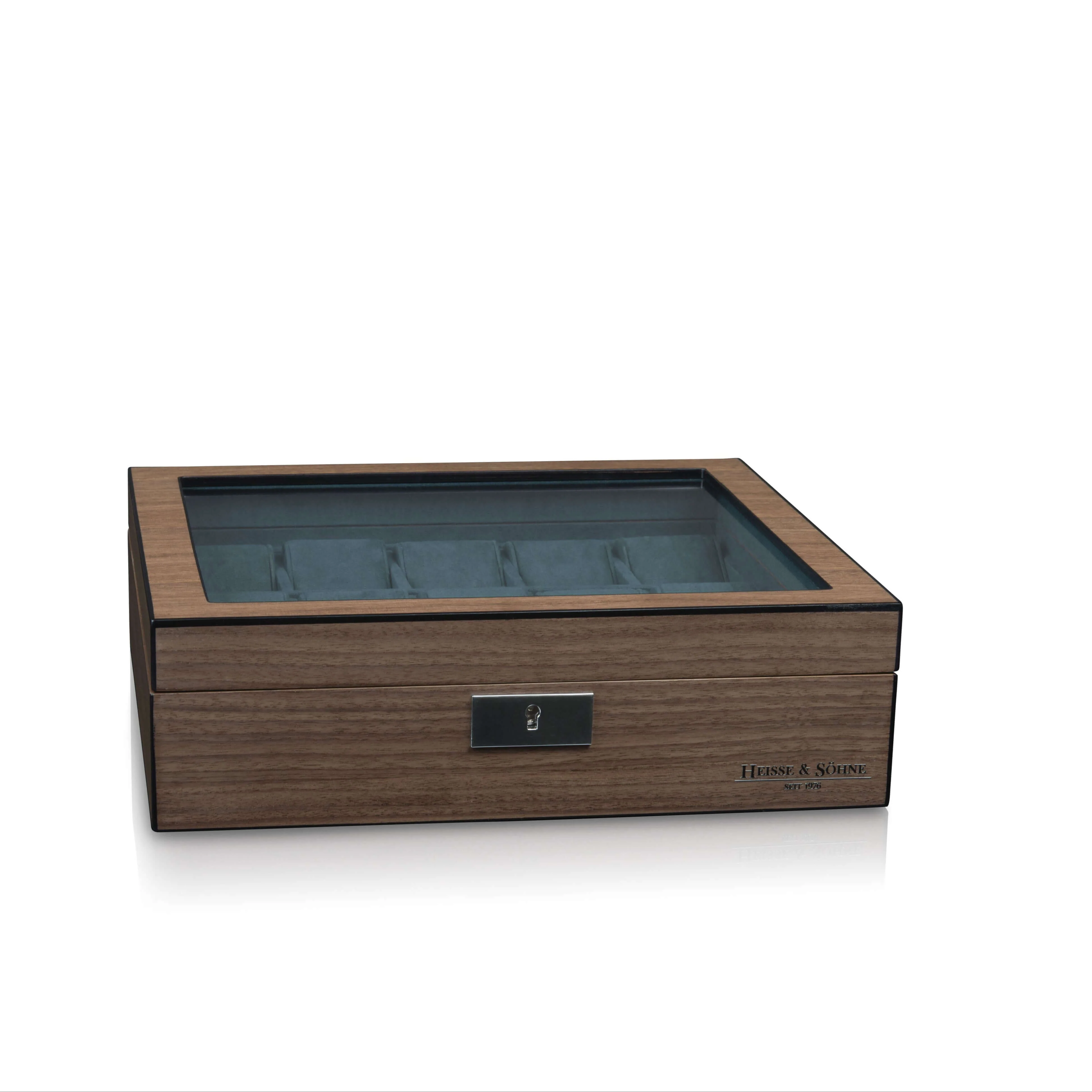 Borneaux 10+ Watches Walnut Box - Image 2
