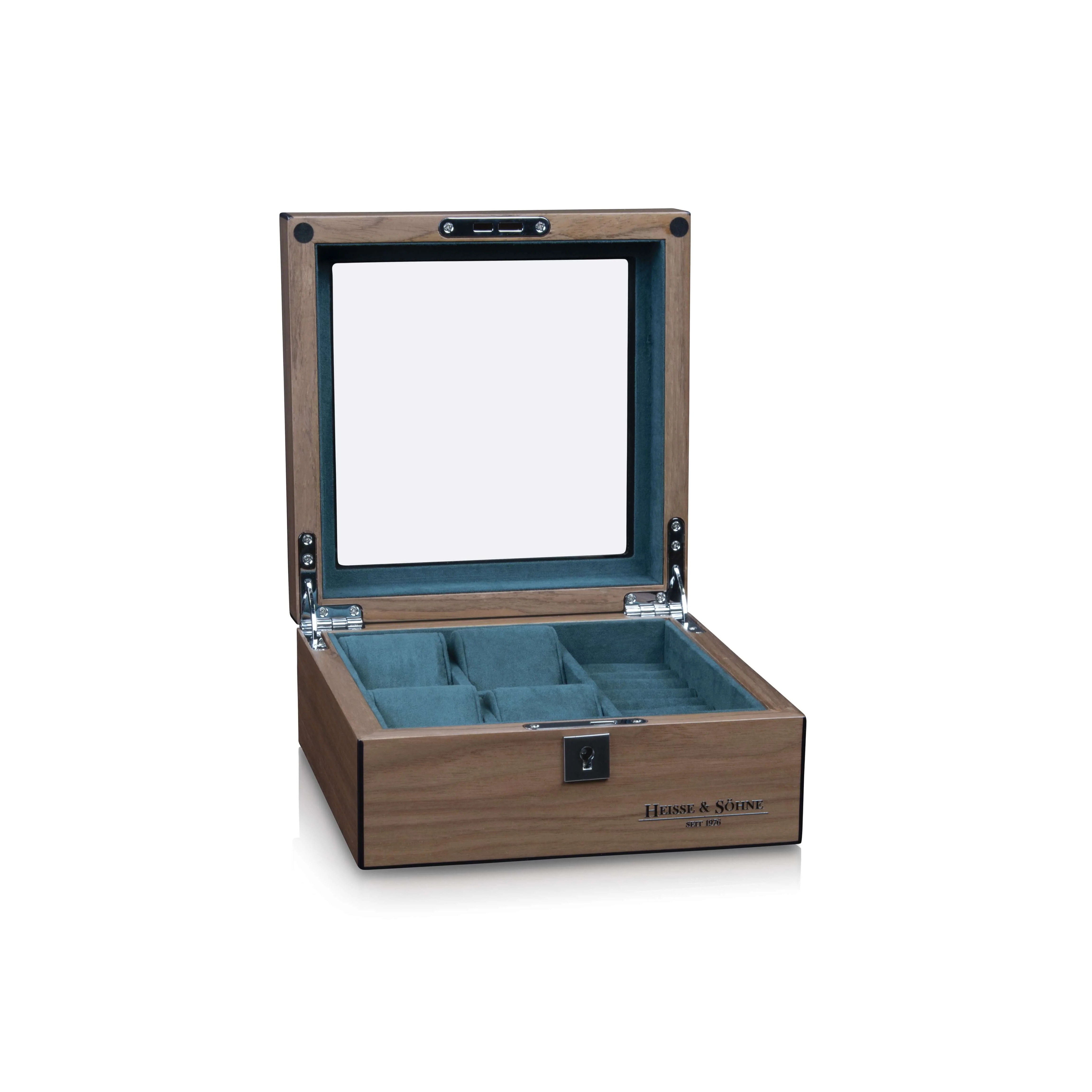 Borneaux 4+ Watches Walnut Box - Image 5