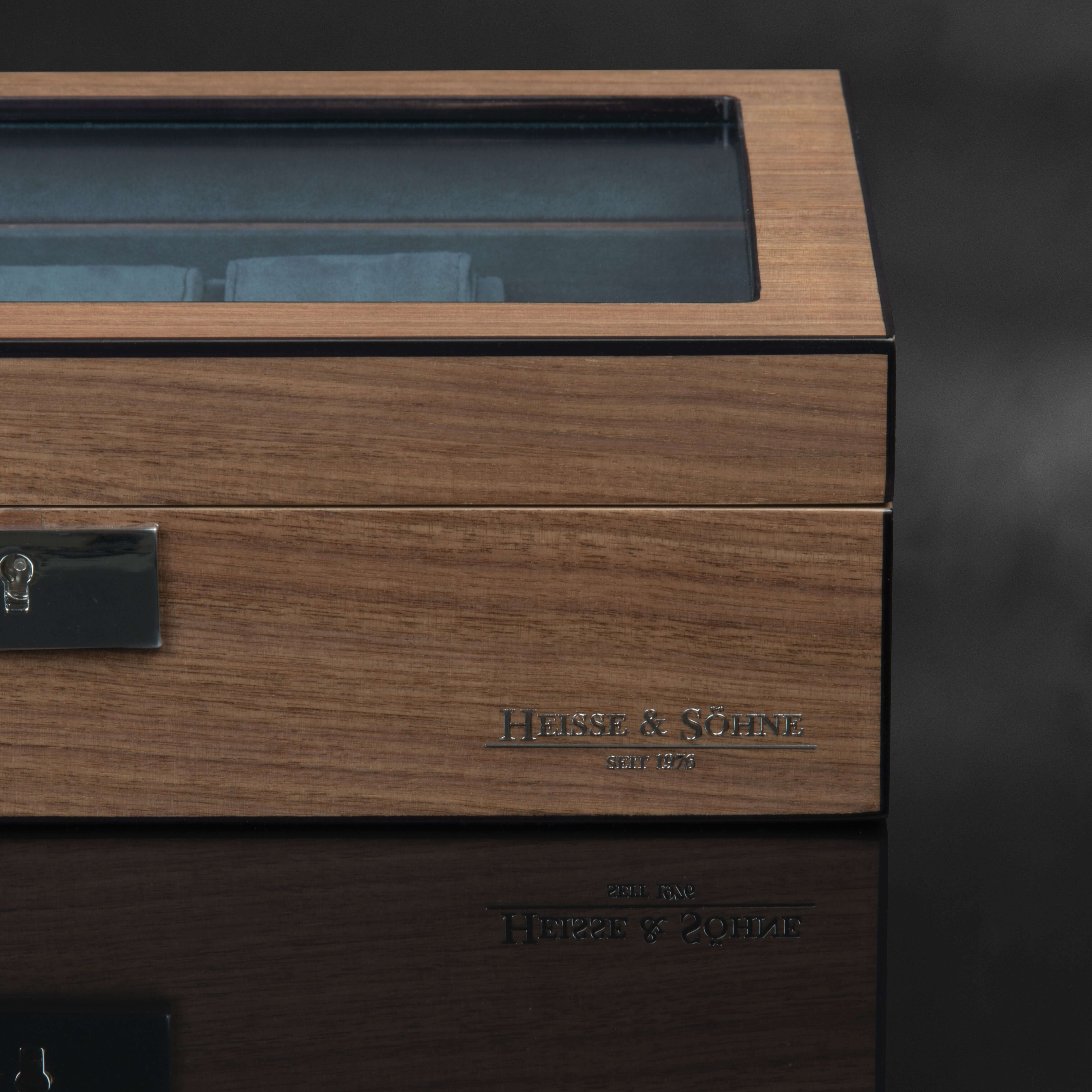 Borneaux 8+ Watches Walnut Box - Image 4