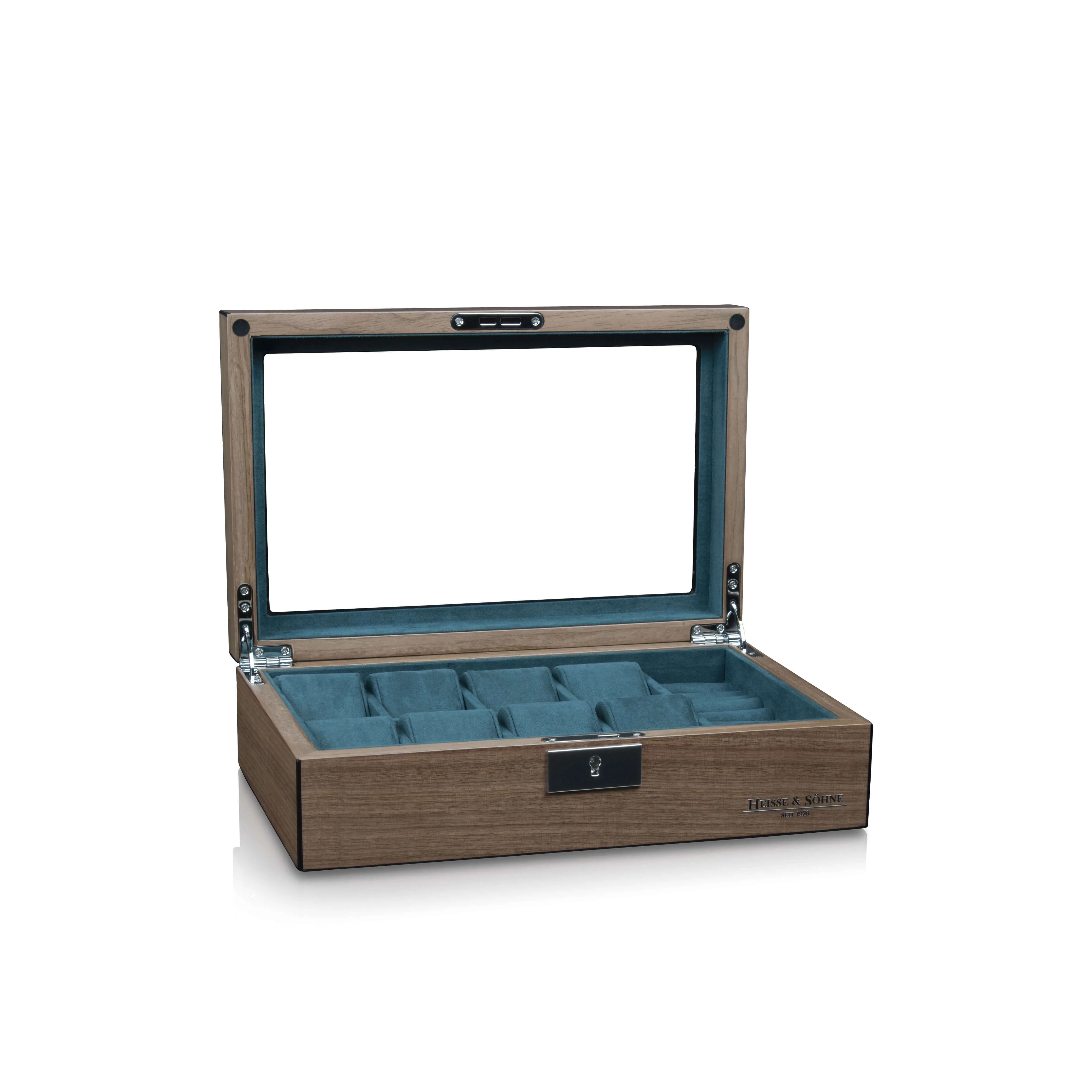 Borneaux 8+ Watches Walnut Box - Image 5