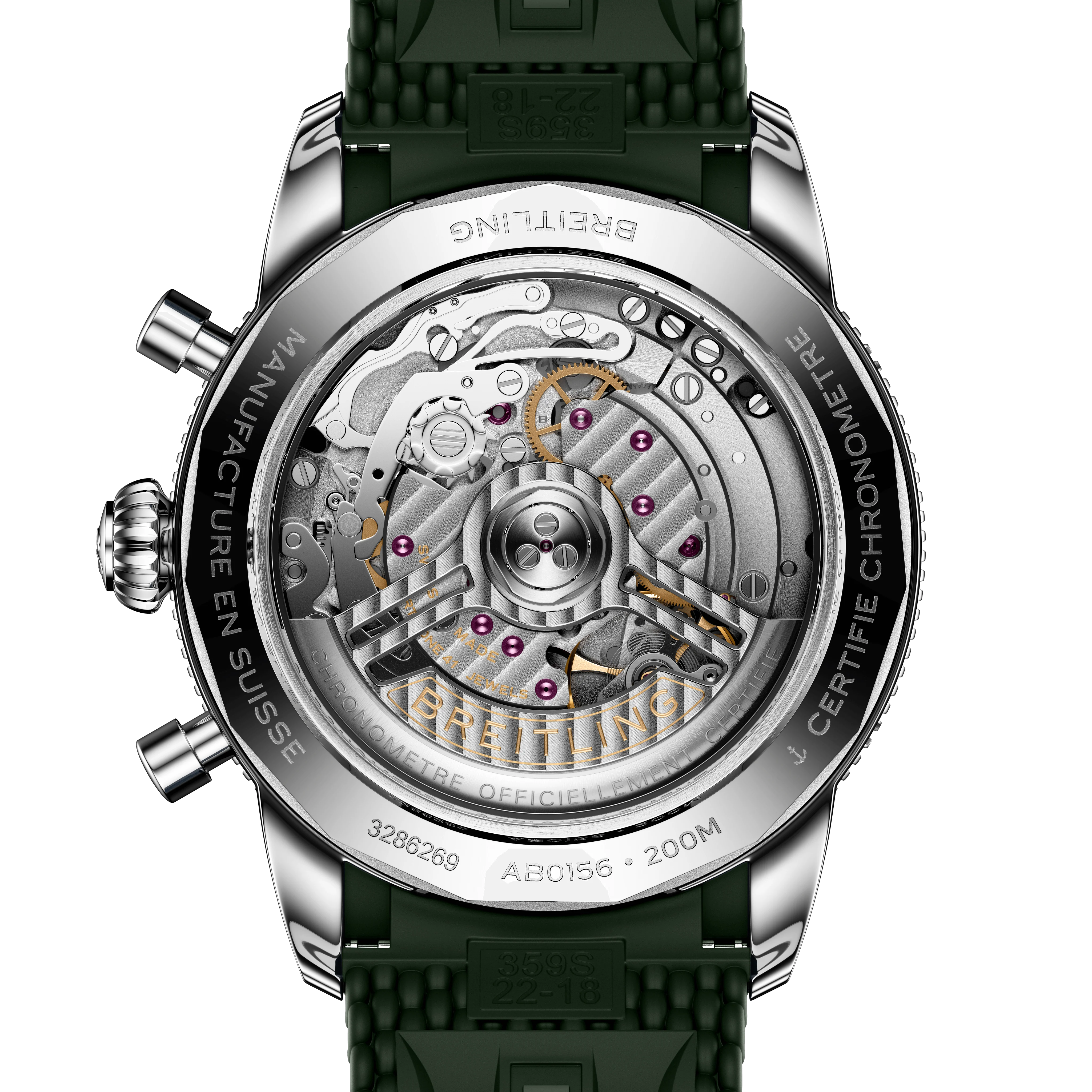 Breitling SUPEROCEAN HERITAGE B01 Chronograph 42 AB0156361L1S1 - Image 2