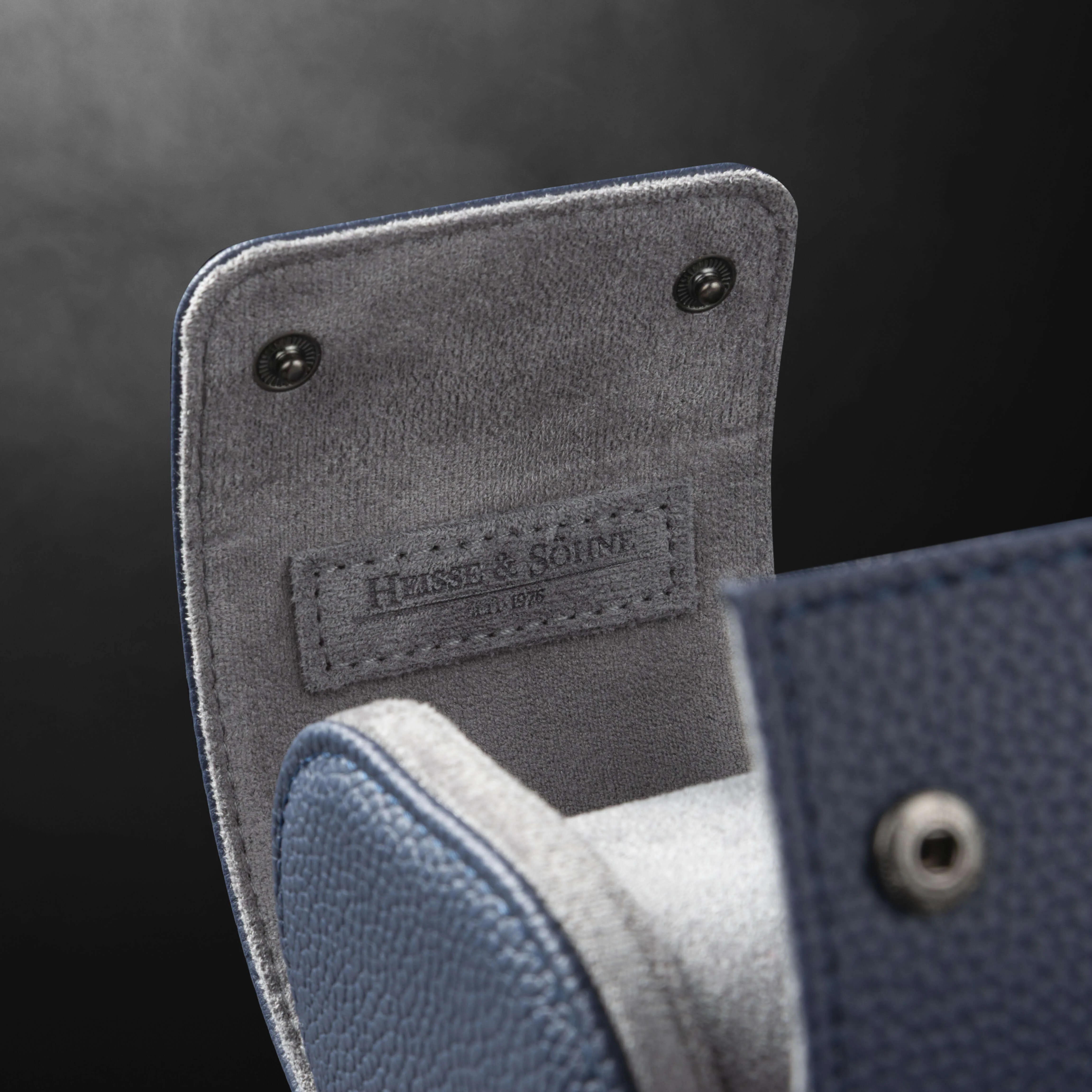 Charles Single Watch Roll Blue & Anthracite - Image 5