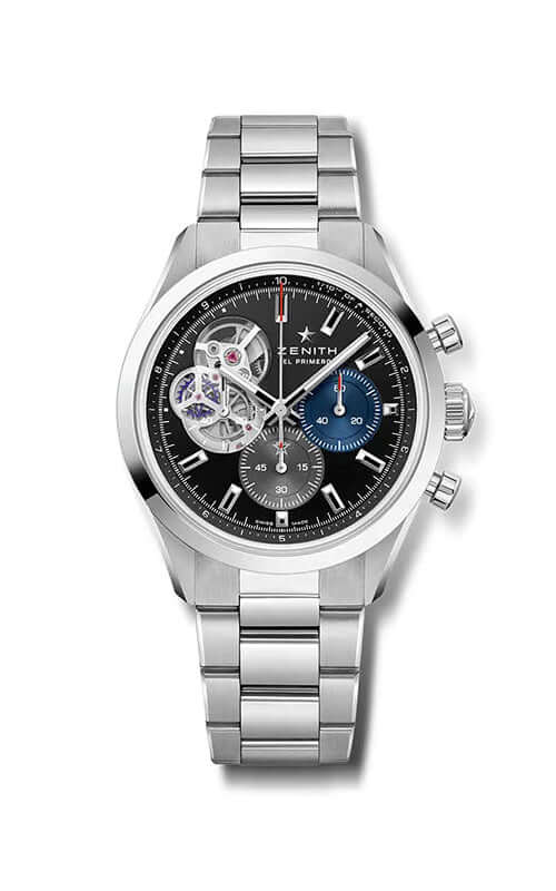 Zenith Chronomaster Open Steel Black Dial 03.3300.3604/21.M3300