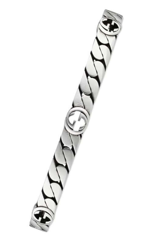 GUCCI Interlocking G Silver Bracelet YBA661526001 - Image 3