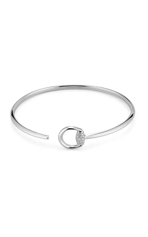 GUCCI Horsebit 18Kt Diamond Cuff Bracelet YBA832971001