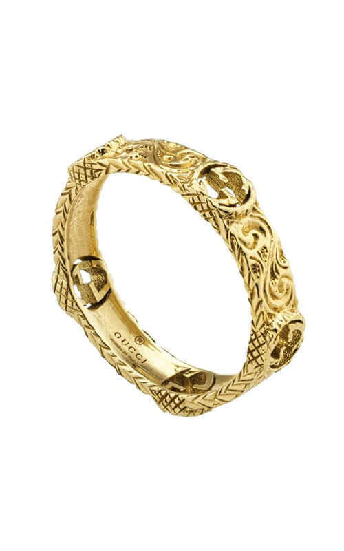 GUCCI Interlocking G Ring YBC603608001