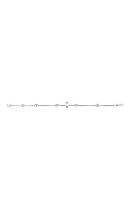 GUCCI Icon 18kt Heart Bracelet White Gold YBA729383002 - Image 2