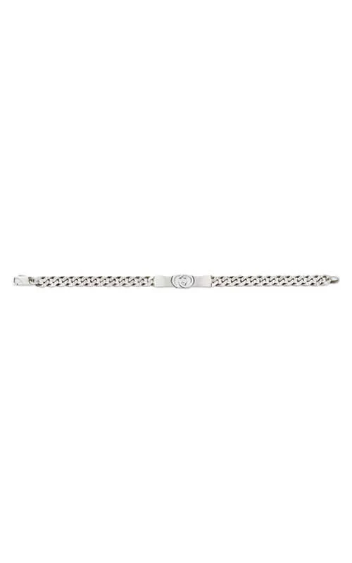Gucci Interlocking bracelet gourmette GG 8mm YBA853978001