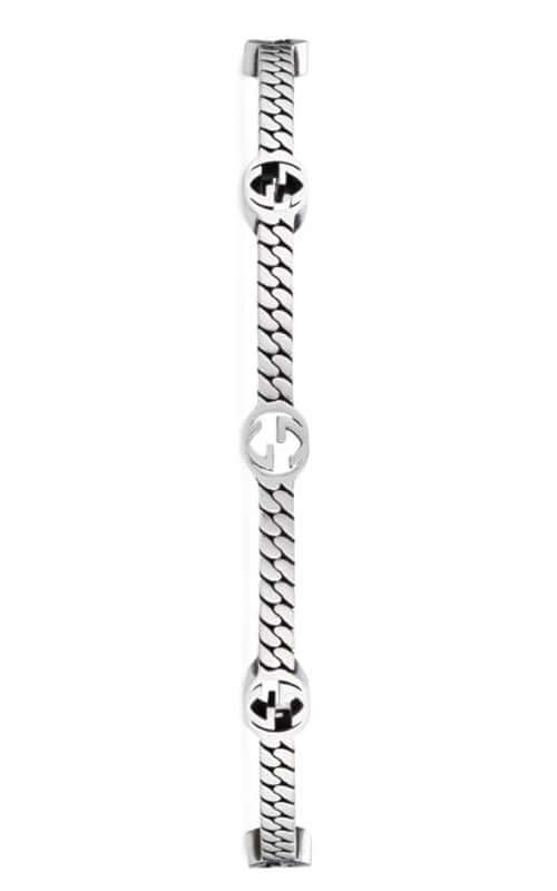 GUCCI Interlocking G Silver Bracelet YBA661529001 - Image 2