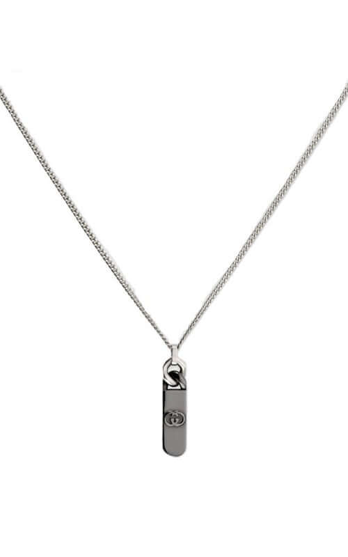 GUCCI Interlocking Pendant Necklace YBB85430800100U
