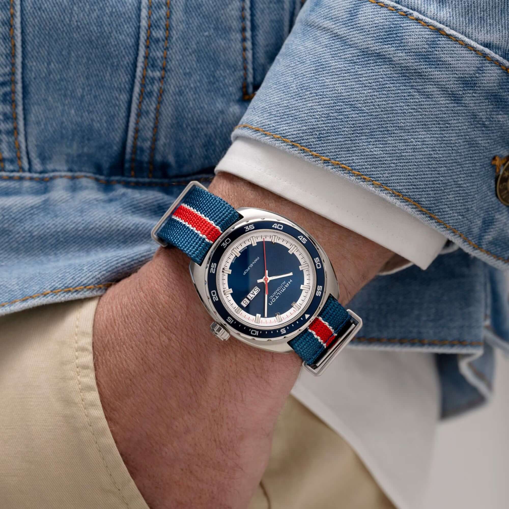 Hamilton American Classic Pan Europ Day Date H35405741 - Image 2