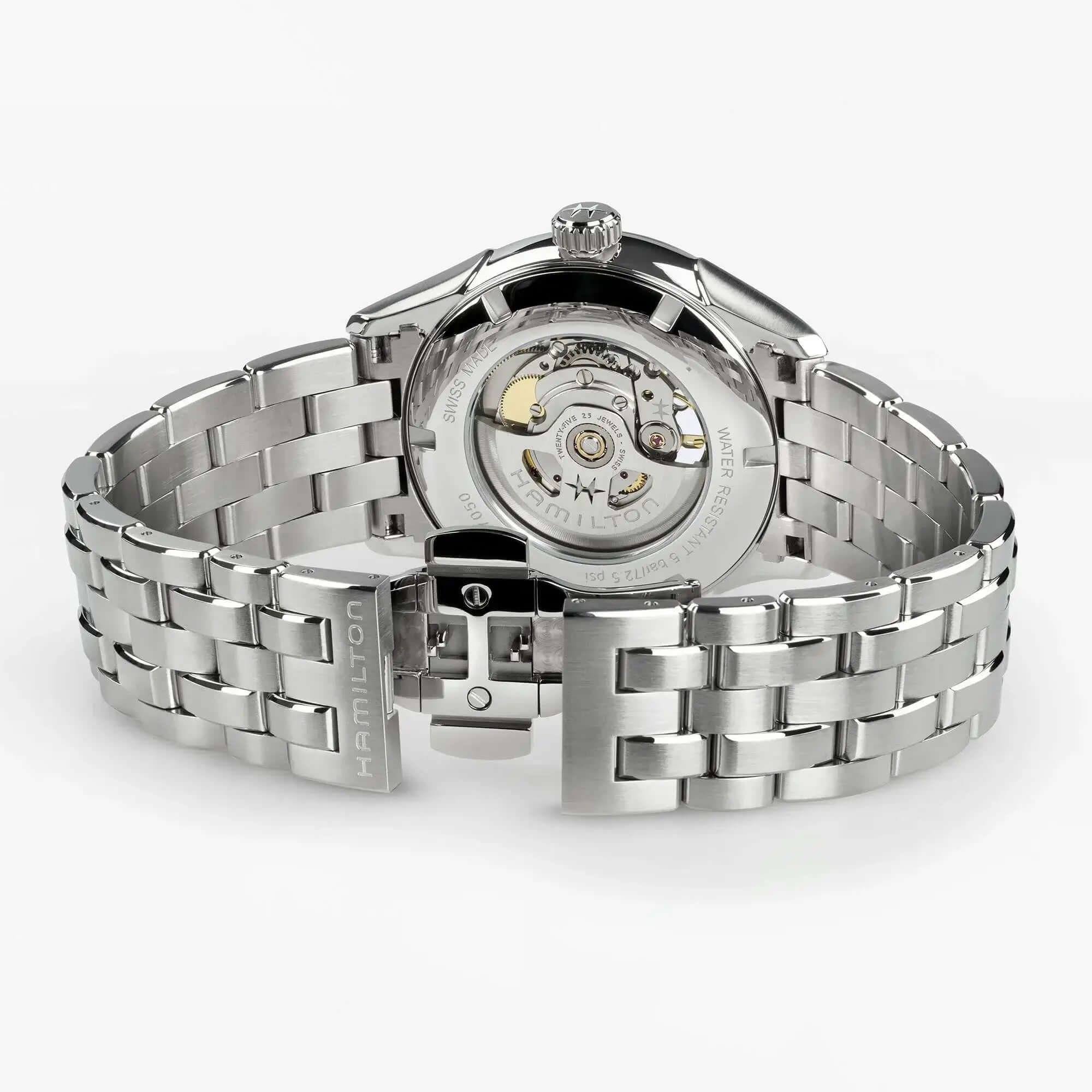 Hamilton Jazzmaster Open Heart Watch H32705140 - Image 3