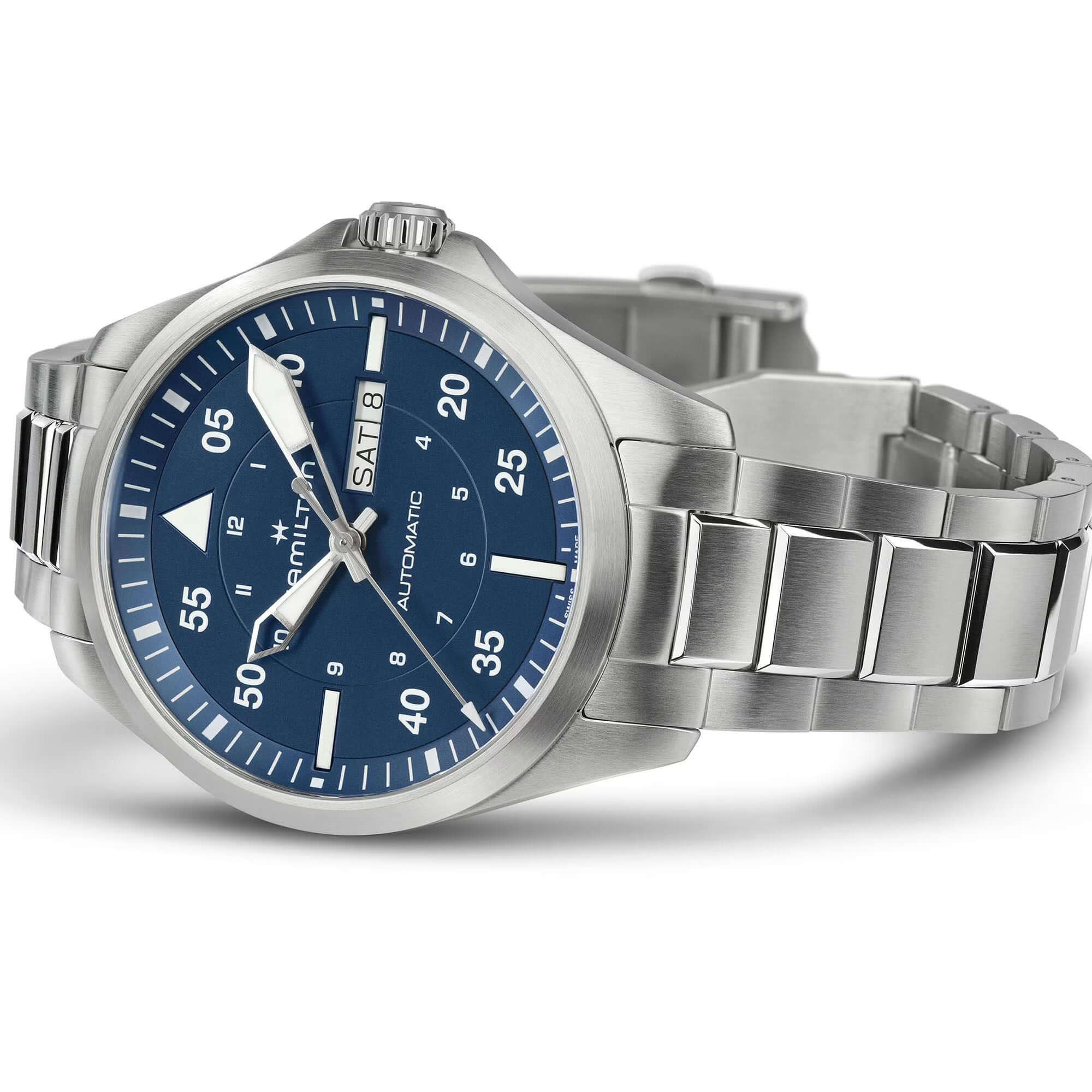 Hamilton Khaki Aviation Pilot Day Date H64635140 - Image 2