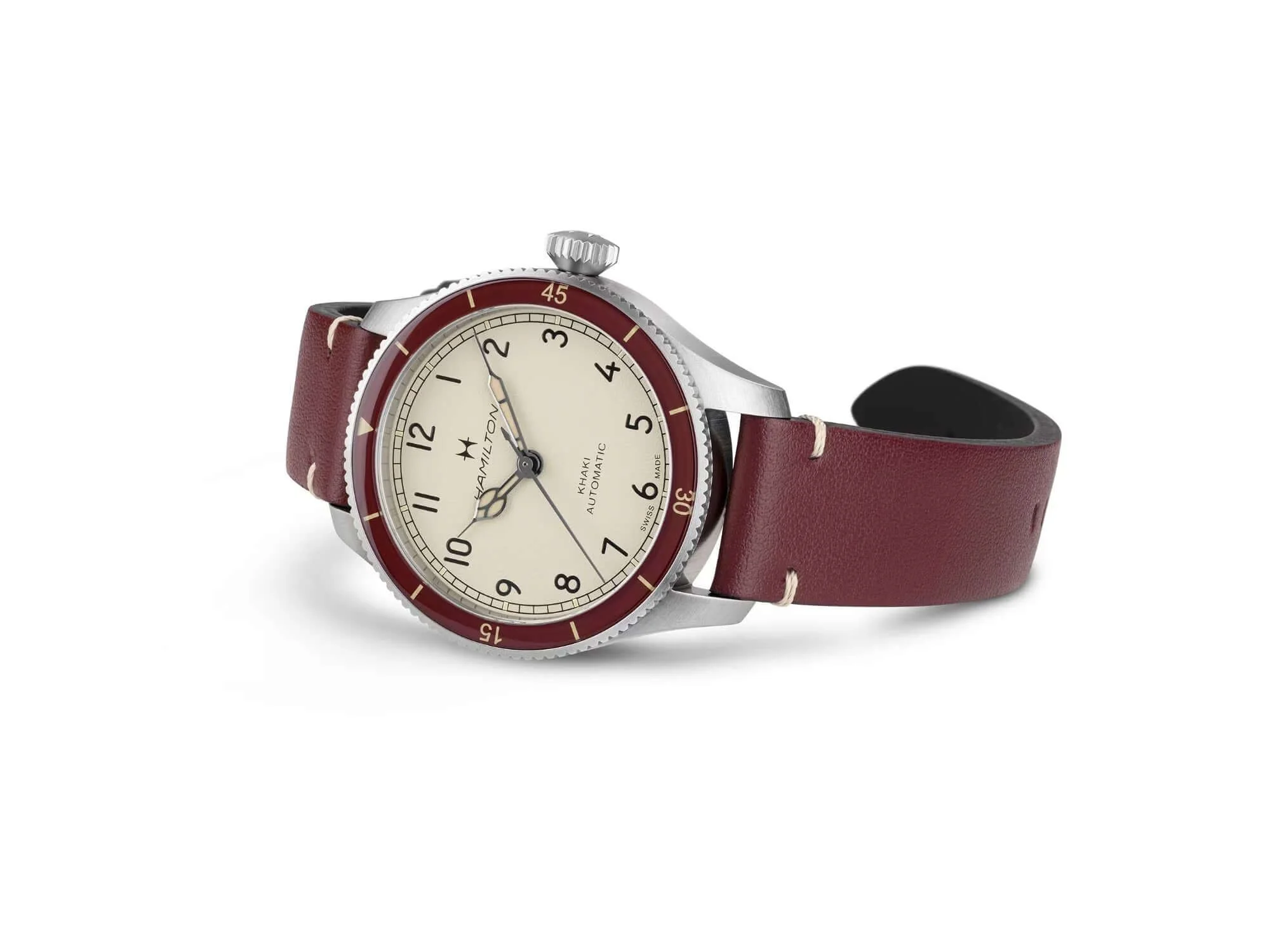 Hamilton Khaki Aviation Pilot Pioneer 38mm Automatic Watch H76265810 - Image 3