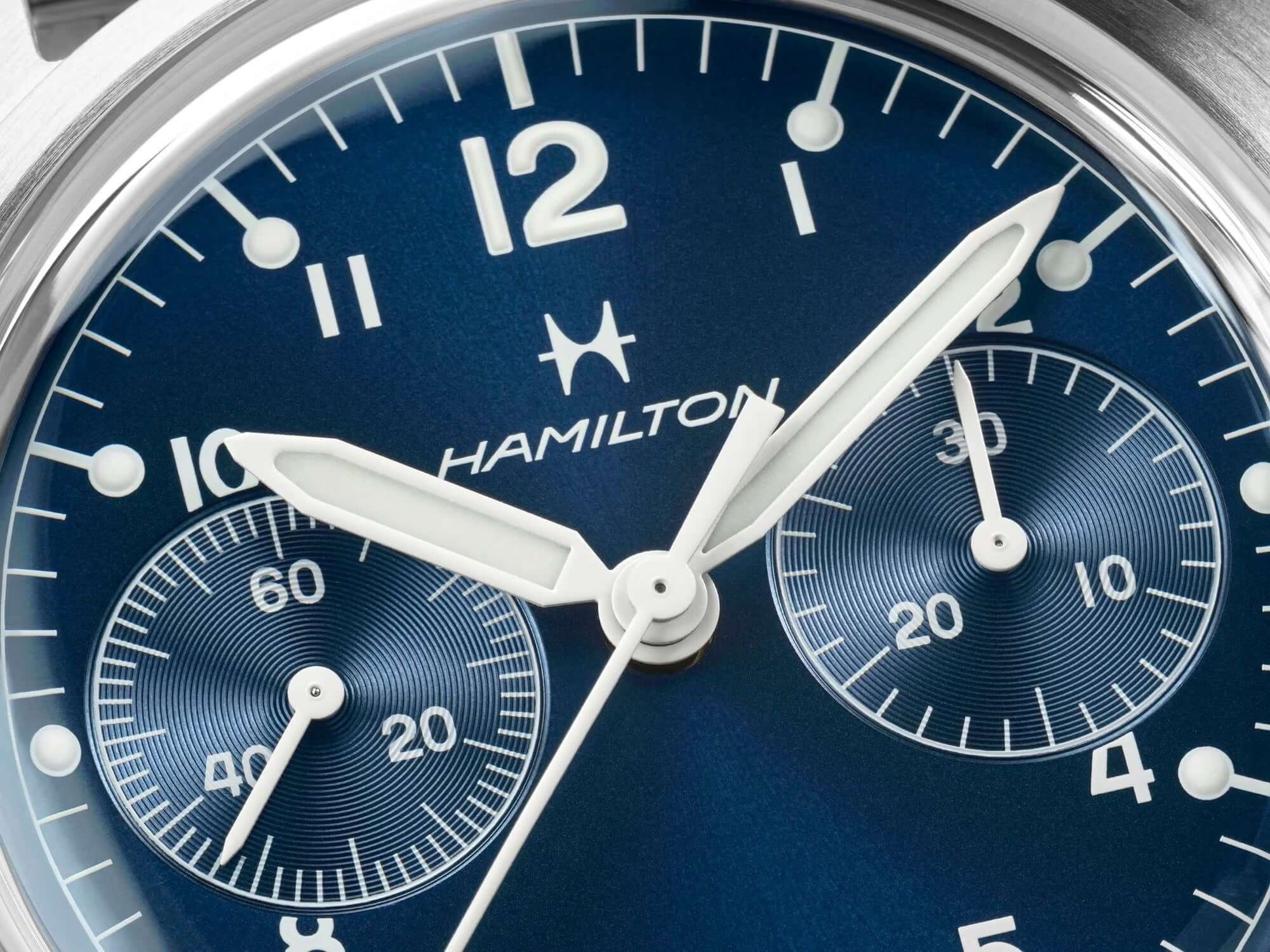 Hamilton Khaki Aviation Pilot Pioneer Chrono Mechanical Watch H76409140 - Image 2