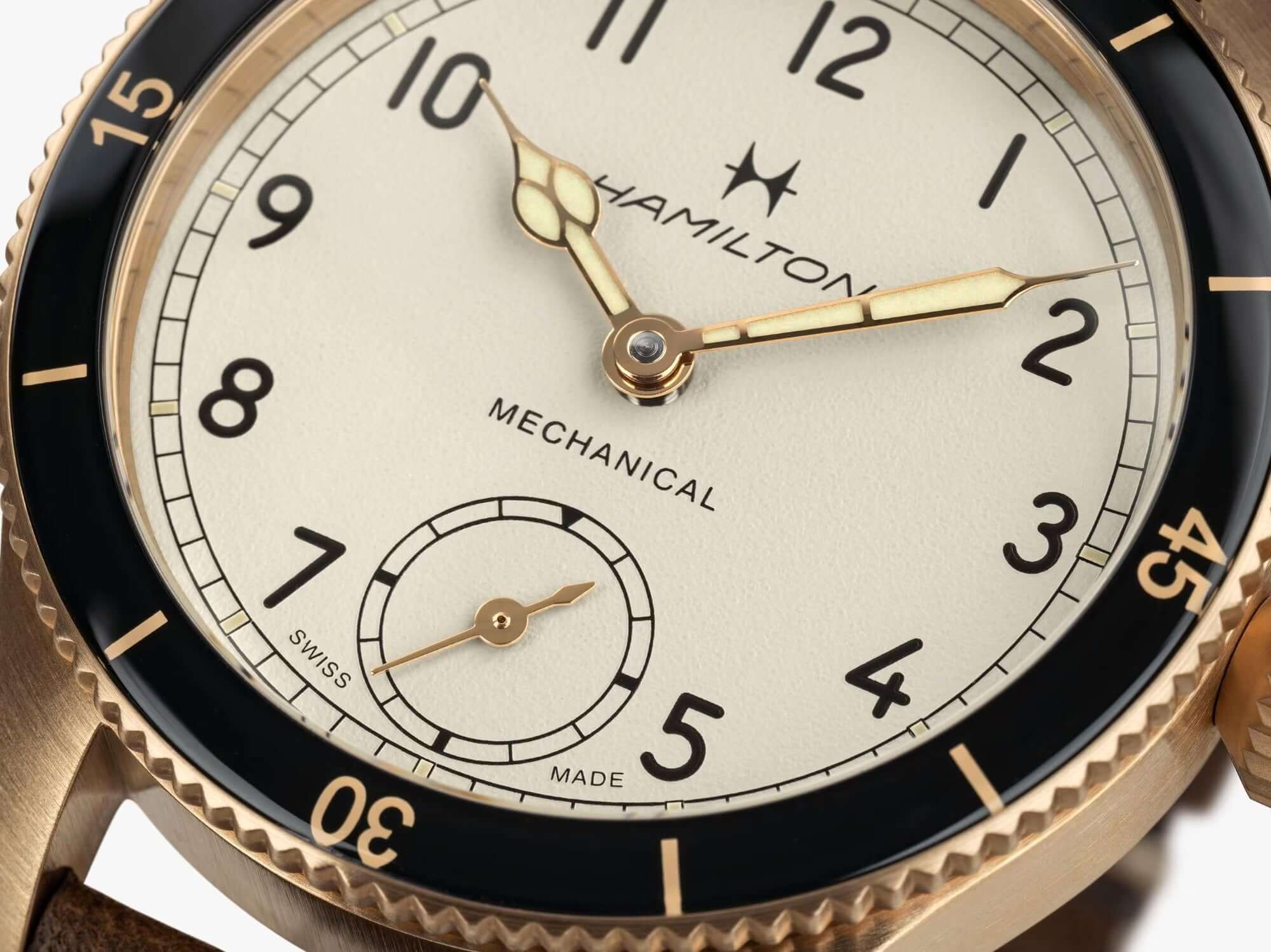 Hamilton Khaki Aviation Pilot Pioneer Mechanical Bronze 43mm Watch H76709510 - Image 5