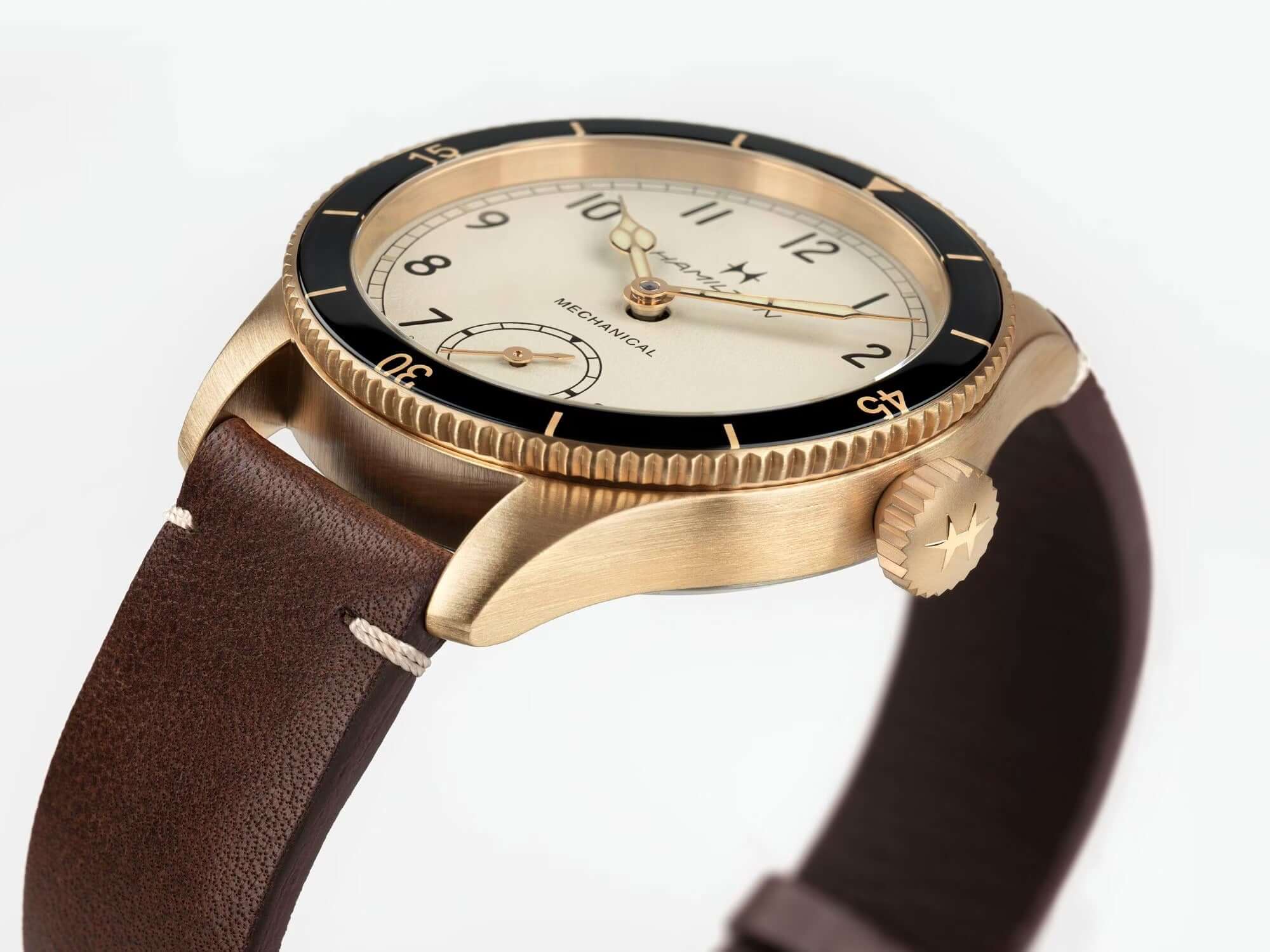 Hamilton Khaki Aviation Pilot Pioneer Mechanical Bronze 43mm Watch H76709510 - Image 6