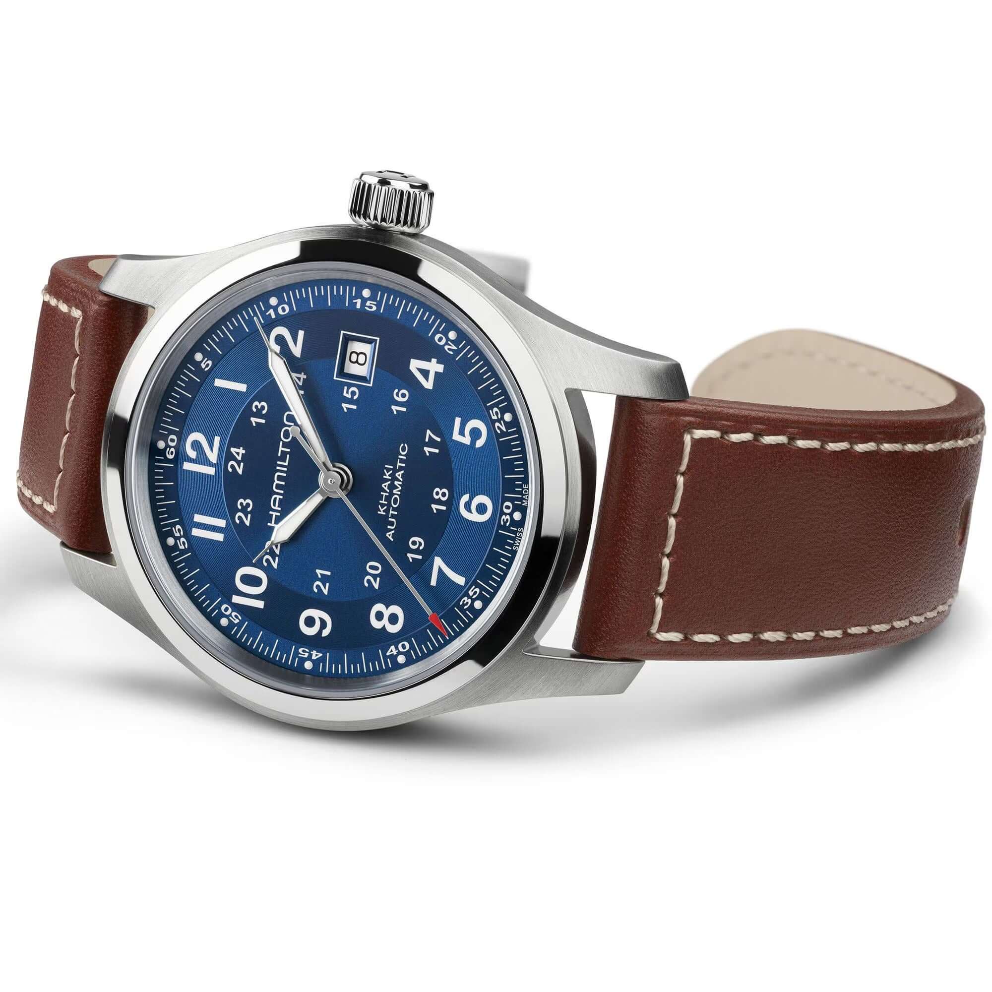 Hamilton Khaki Field 42mm Automatic Watch H70605540 - Image 3