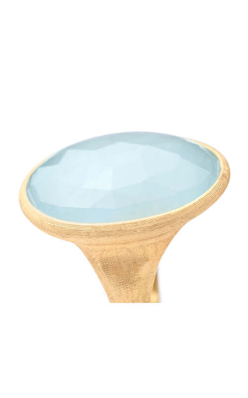 Marco Bicego Lunaria Cocktail Ring in Aquamarine AB565-AQD-Y - Image 2