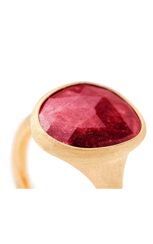 Marco Bicego Lunaria Colour Red Thulite Ring AB658-TUL01-Y - Image 2