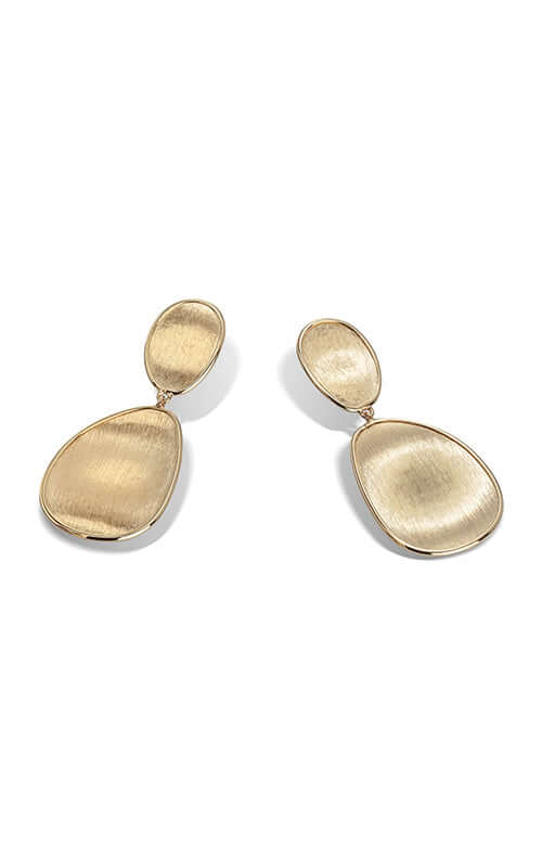 Marco Bicego Lunaria Earrings 18k Yellow Gold OB1348