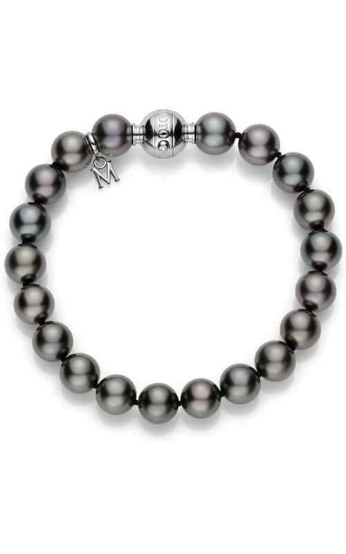 Mikimoto Bracelet Black South Sea Pearl 8mm, A+ (MDS09507BRXWV001)