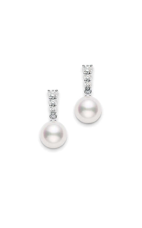 Mikimoto Morning Dew Cultured Pearl Earrings MEA10337ADXW