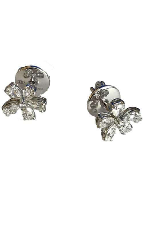 Mimi Etoile White Gold and Diamonds Earrings (20805-BO-004) - Image 2
