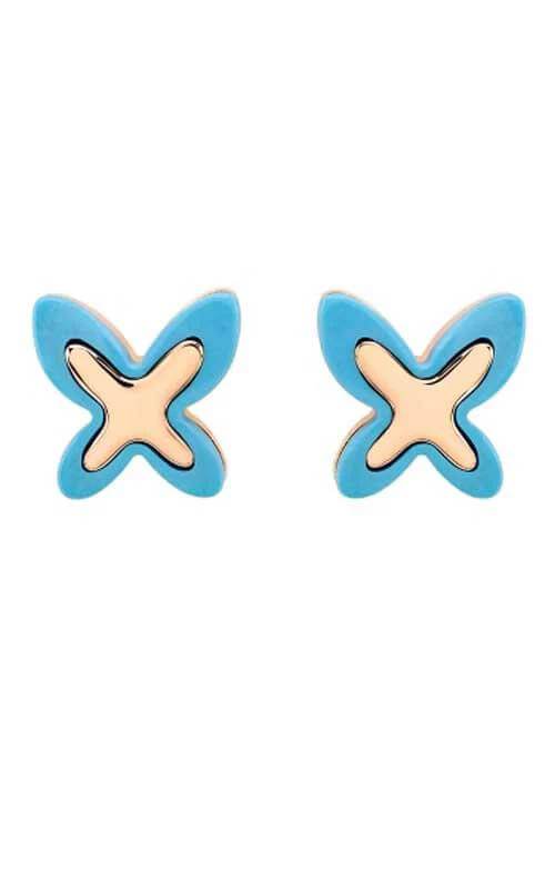 Mimi Freevola Gold and Turquoise Earrings (OXM243R8P19)
