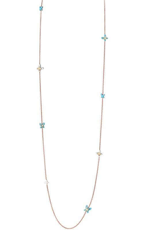 Mimi Freevola Gold, Turquoise and Kogolong Necklace (CXM245R8P191)