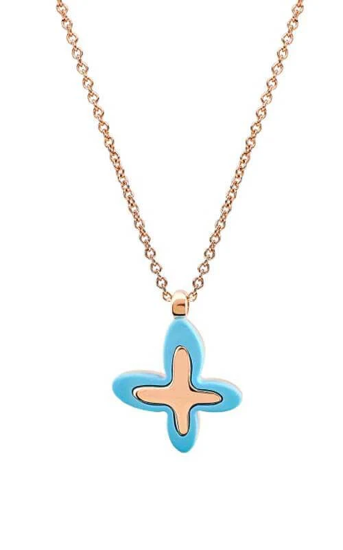 Mimi Gold and Turquoise Necklace (PXM243R8P19)