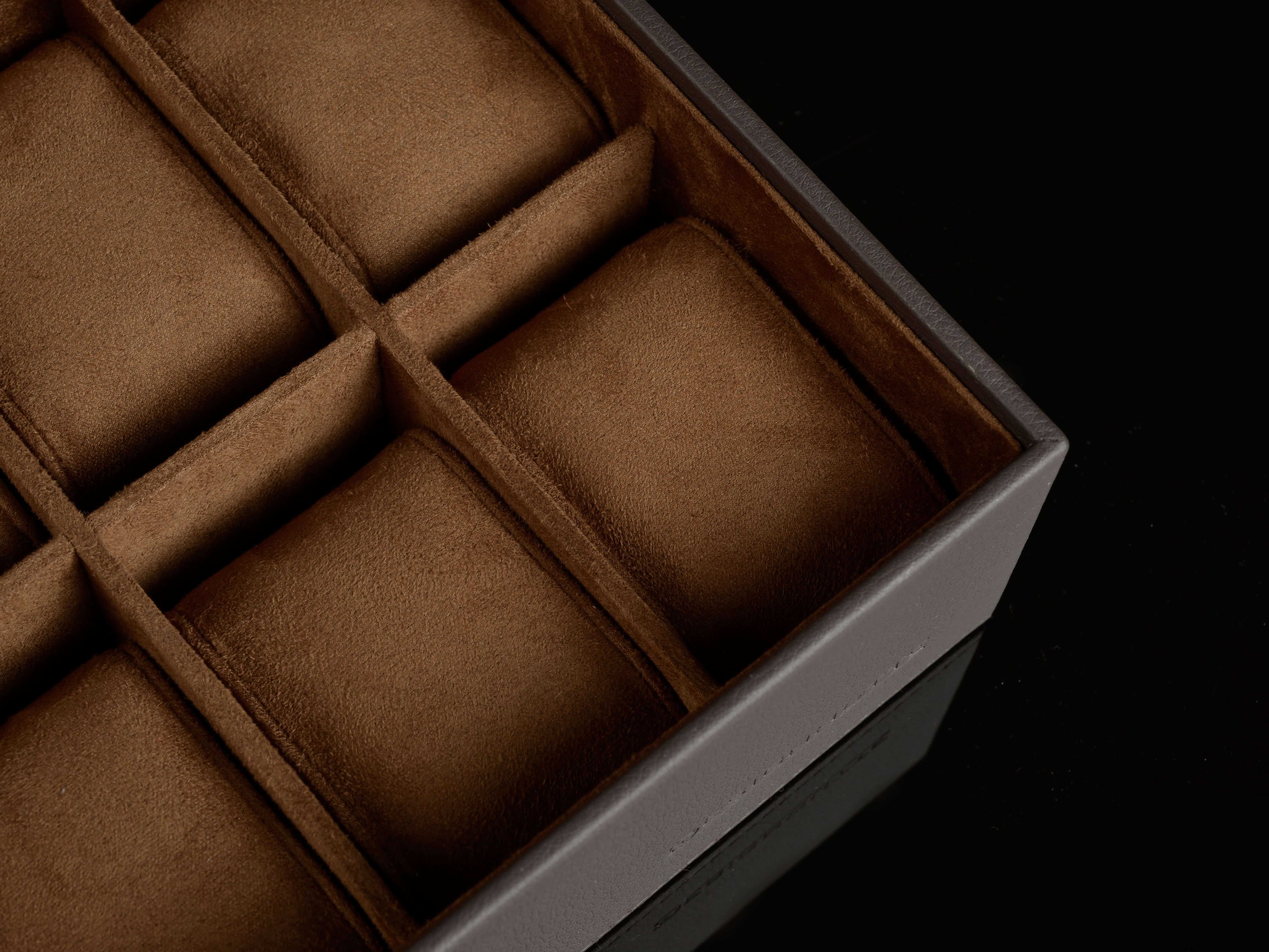 Mirage Watch Box L Brown 6 - Bottom Part - Image 5
