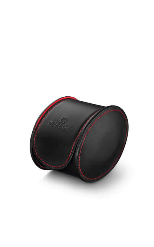 Omega Fine Leather Watch Case - Black, single 7070310015 - Image 2