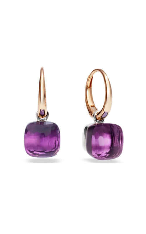 Pomellato Nudo Petit Earrings with Amethyst POB2010O6000000OI