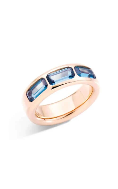 Pomellato Iconica Ring with London Blue Topaz PAC3020O7000000TL