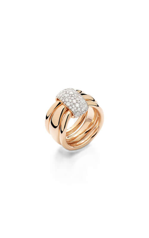 Pomellato Together Ring with Diamonds PAC6010O7WHRDB000