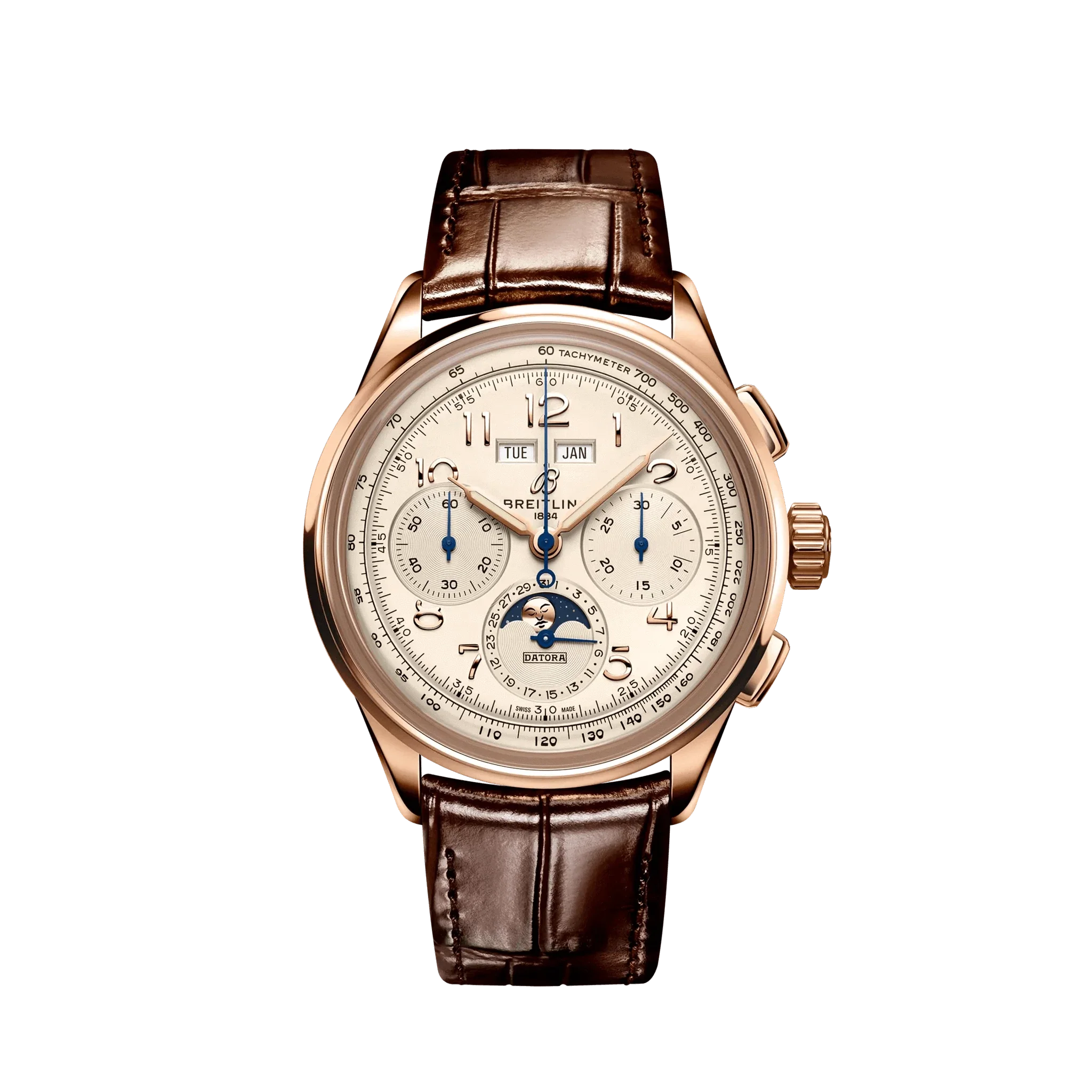 Breitling PREMIER 825 DATORA 42 Beige Dial RB2510371G1P1