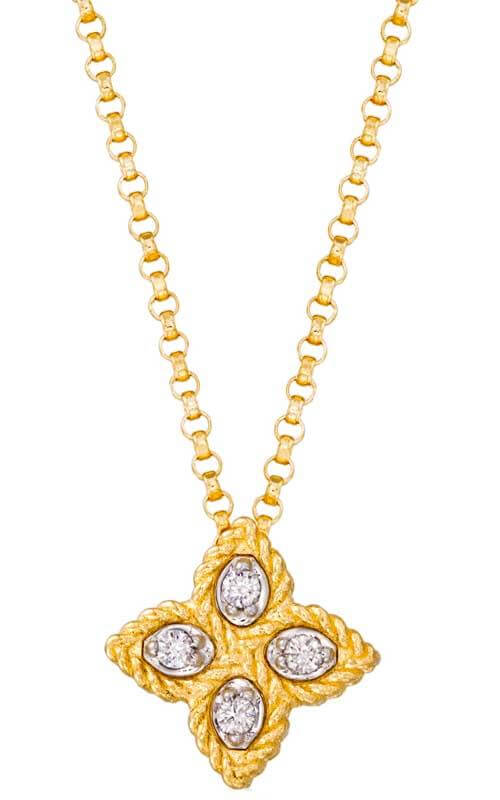 Roberto Coin Princess Flower Necklace 7771370AJCHX