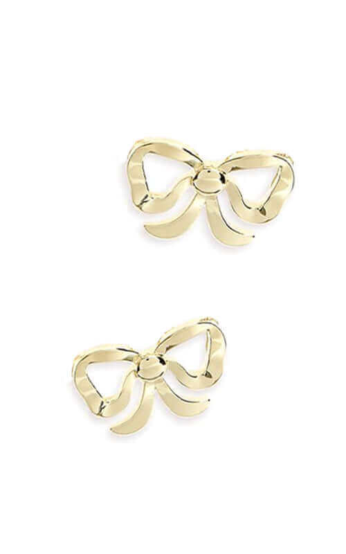 Roberto Coin Bow Gold Earrings (000350AYER00)