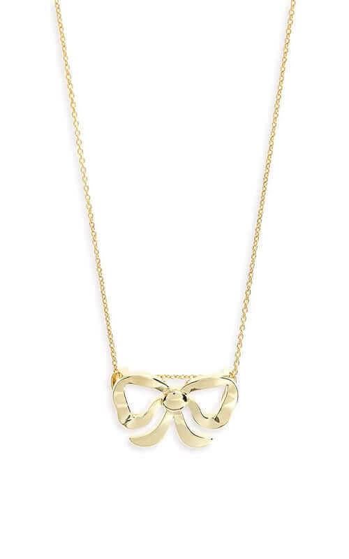 Roberto Coin Bow Gold Necklace (000350AYCH00)