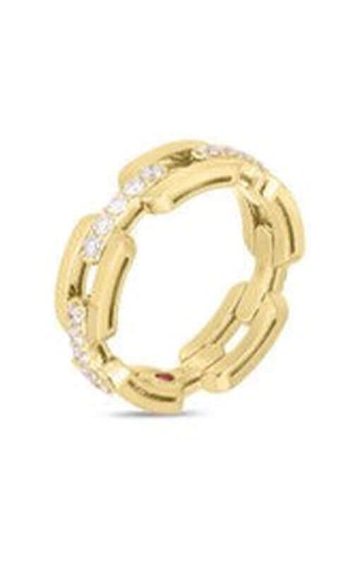 Roberto Coin Navarra 18k Yellow Gold and Diamond Ring 8883166AY65X - Image 2