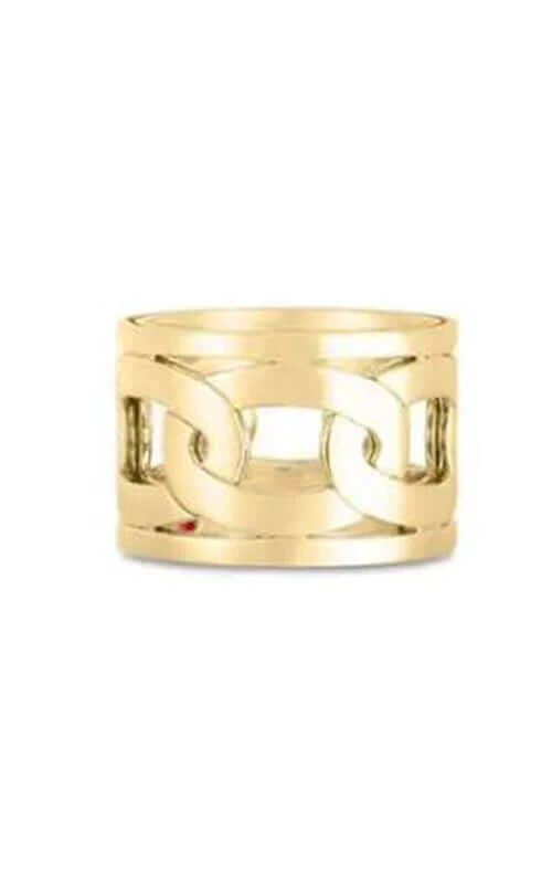 Roberto Coin Navarra 18k Yellow Gold Ring 8883150AY650