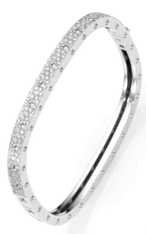 Roberto Coin Pois Mois Bangle Diamonds and White Gold (888691AWBAXS)